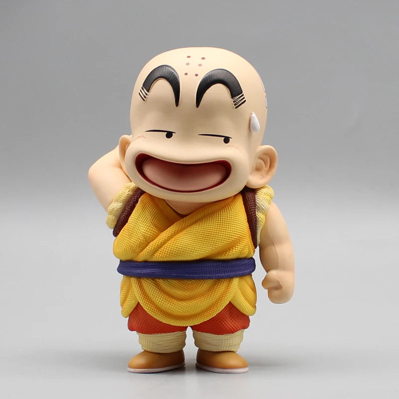 Dragon Ball Figures Son Goku Anime Figures Krillin Fuguire Childhood Cute Models Gk Animation Peripheral Desk Ornaments For Toys