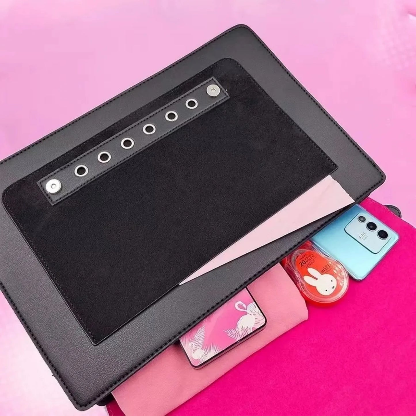 cute Kuromi Large Capacity Crossbody Bags Simplicity Academy Fashion Style Backpack Women Shoulder Bag Cartoon Anime Girl Gift