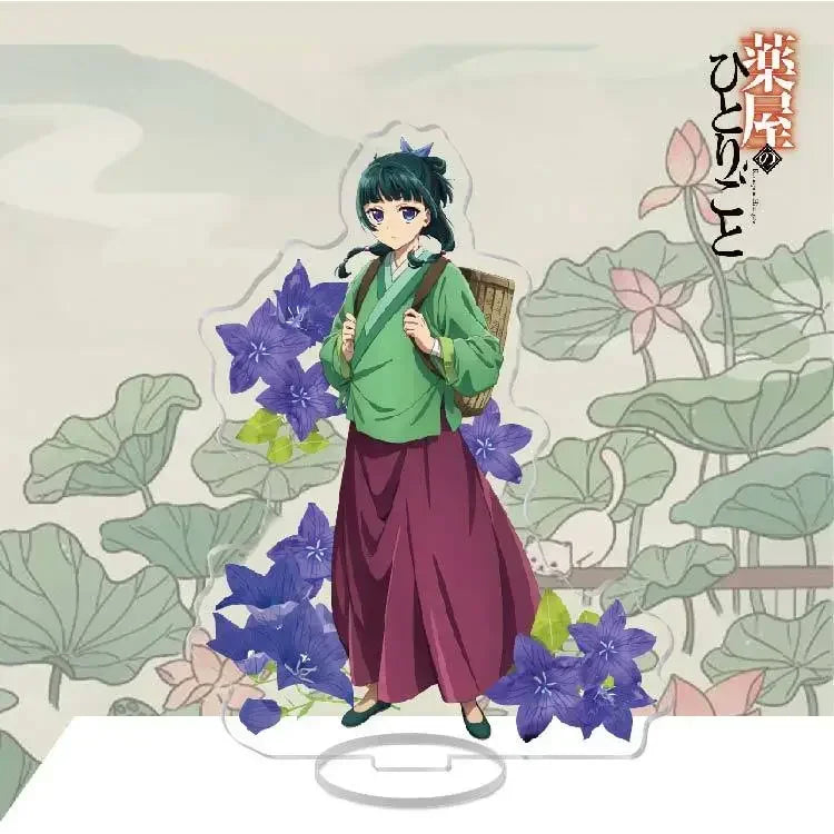 Anime The Apothecary Diaries Cosplay Big Stand High Definition Acrylic Figure Standee Model Plate Desk Decor Fan Gifts