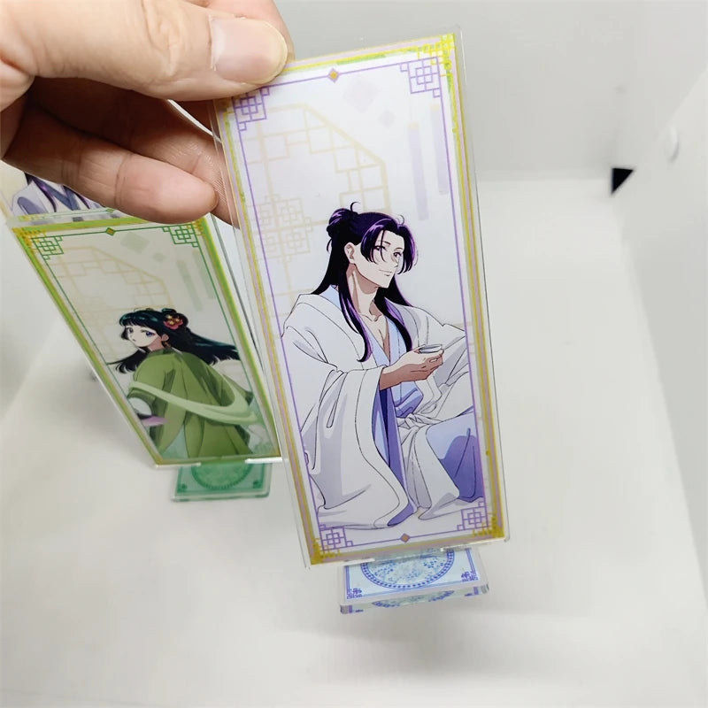 15CM The Apothecary Diaries Anime Figures Cosplay Acrylic Stand Model Plate Desk Decor Standing Sign prop Fans Birthday Gifts