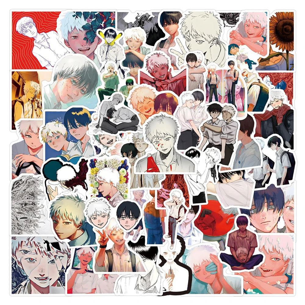 10/30/50pcs Anime The Summer Hikaru Died Stickers Cartoon Kid DIY Decals Toy Skateboard Diary Phone Cool Manga Graffiti Sticker