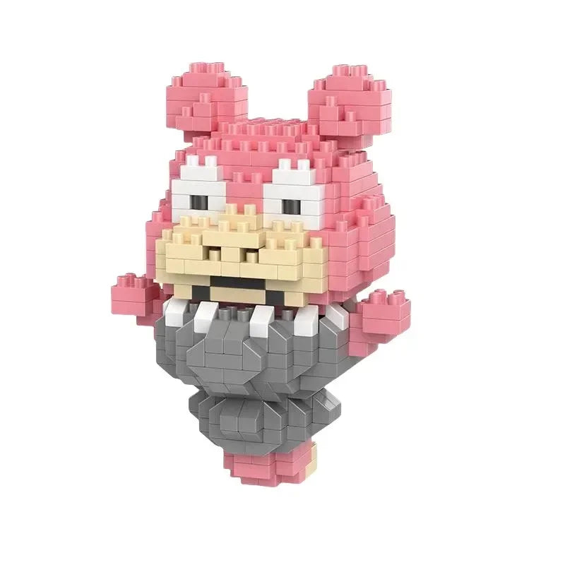 Pokemon 75 Style Pokemon Blocks Building Blocks Kawaii Cartoon Picachu Animal Mini Model Education Game Graphics Pokemon Toys