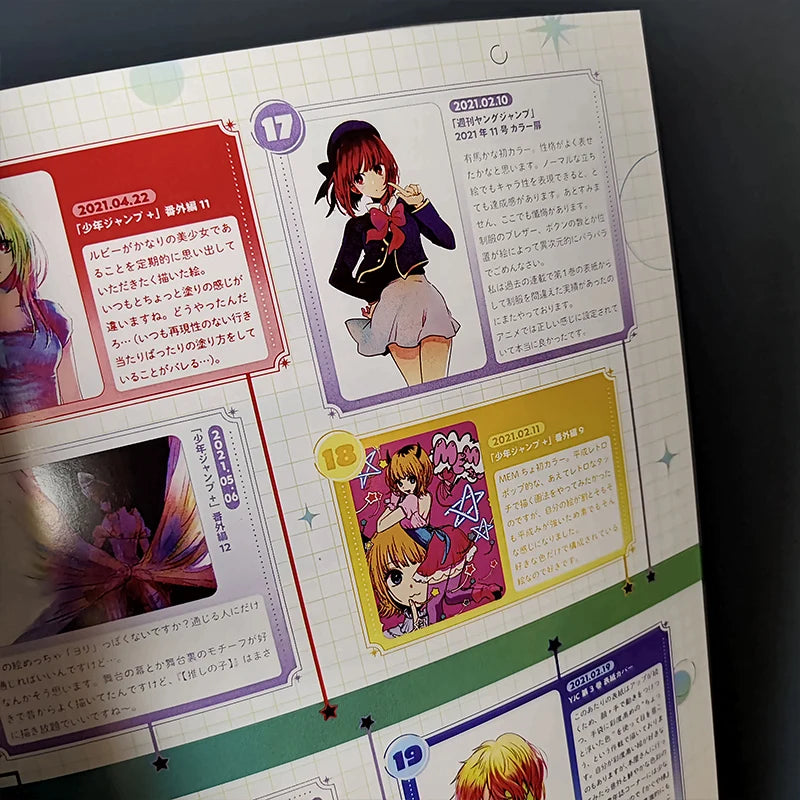 new Anime Oshi No Ko Vol.1 Japan Picture album Book Idol Manga Cartoon Comic Collection Book Japanese illustrations Art book