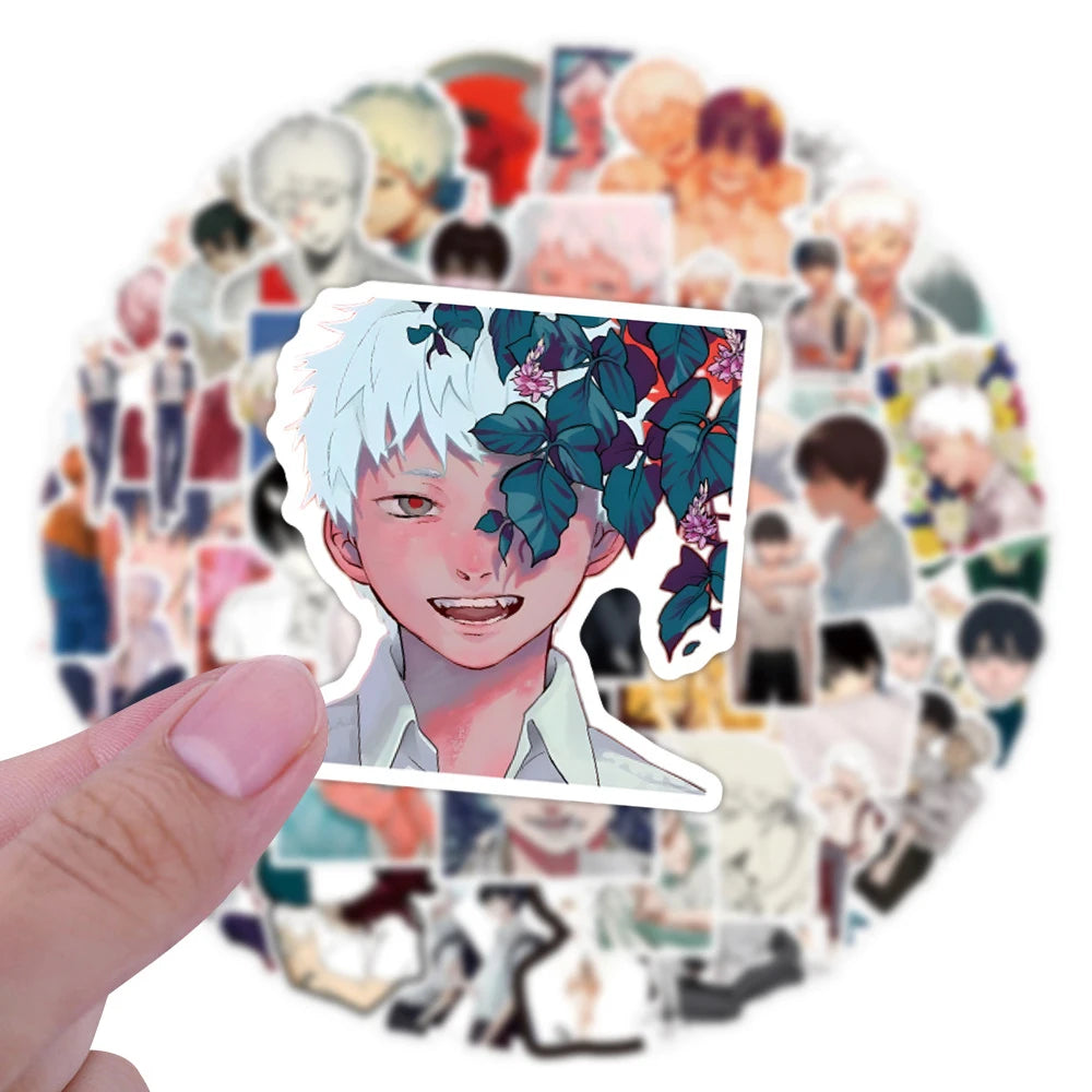 10/30/50pcs Anime The Summer Hikaru Died Stickers Cartoon Kid DIY Decals Toy Skateboard Diary Phone Cool Manga Graffiti Sticker
