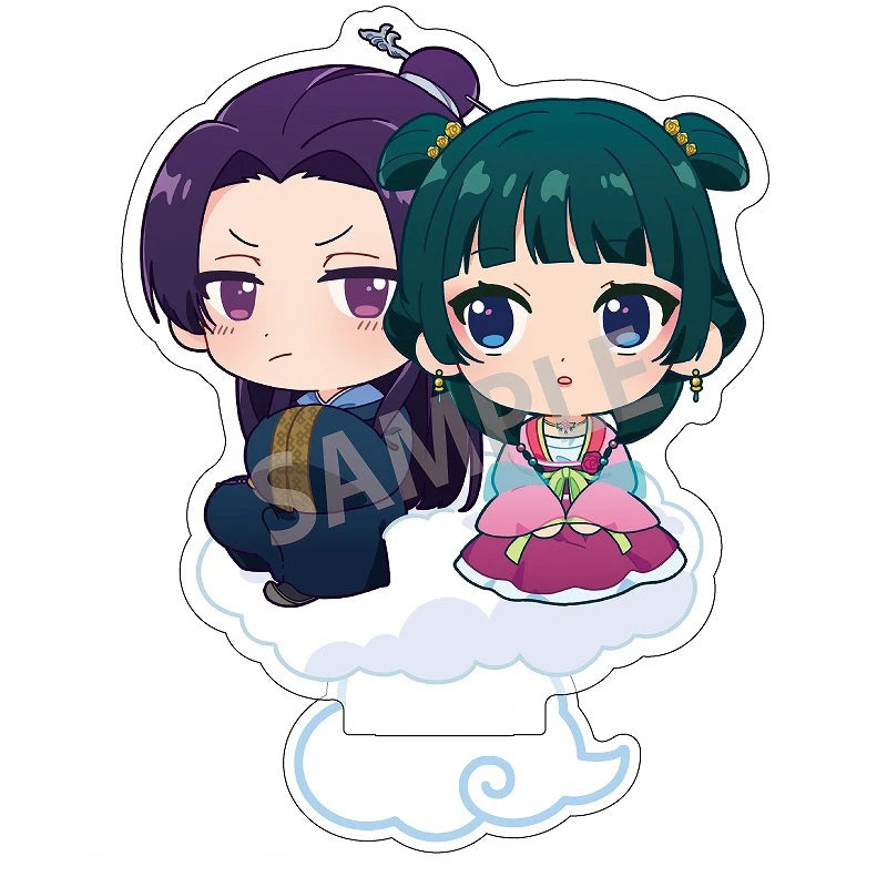 Anime The Apothecary Diaries Kusuriya no Hitorigoto Maomao Jinshi Gao Shun Li Bai Cosplay Acrylic Stand Model Plate Desk Decor