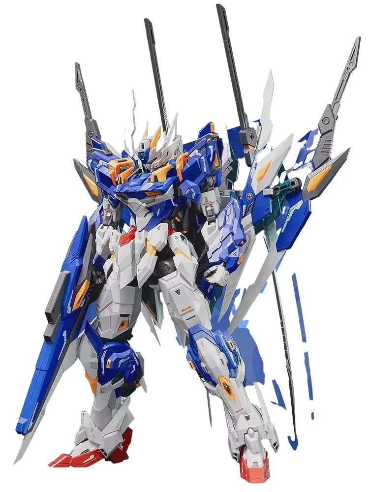 Snaa Blade King Yr-02 1/100 Mg 22cm Complete Full Body Skeleton And Water Sticker Action Character Assembly Model Toy
