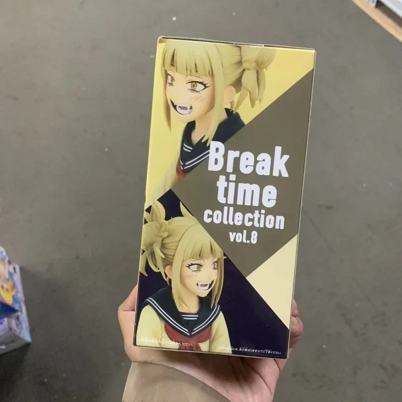 Original Bandai My Hero Academia Cross My Body Himiko Toga The Evil Villains DX Anime Action Figures Toys for Children
