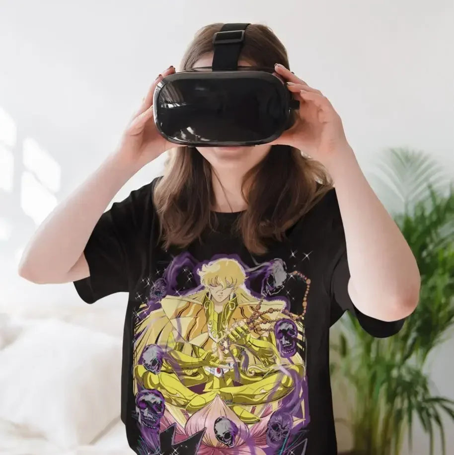 Saint Seiya Shaka De Virgo Knights of the Zodiac Anime Manga Unisex T-Shirt Tee