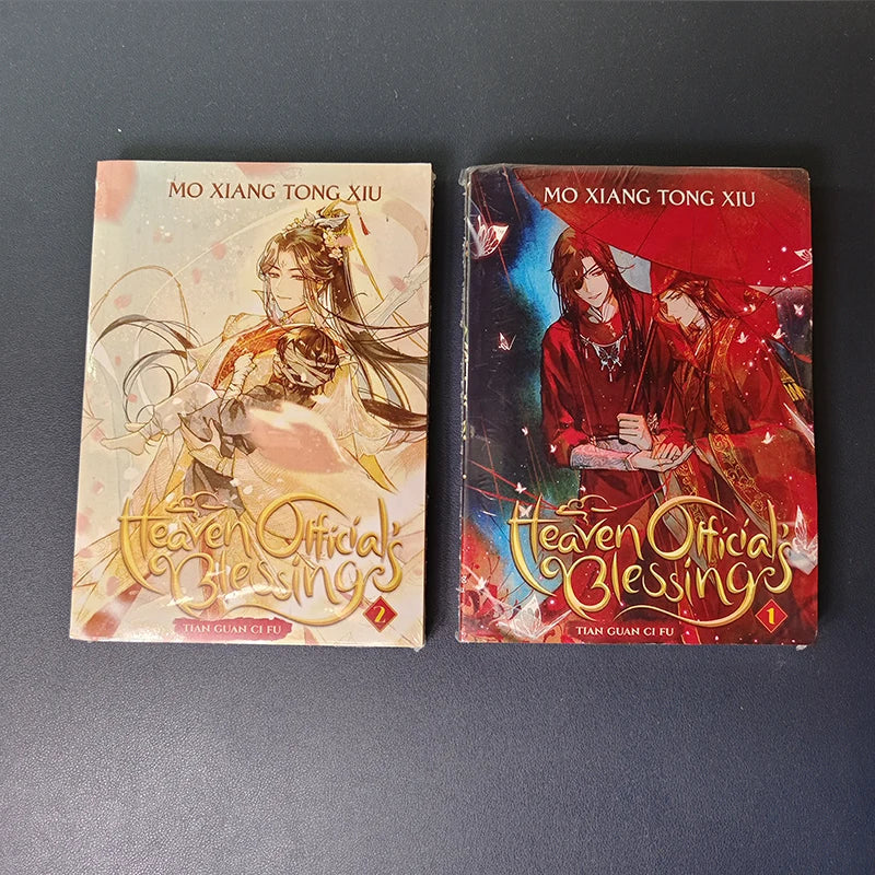 Vol.1-8 Tian Guan Ci Fu manga books in English Novel heaven official's blessings book Comic Book 1/2/4 book optionall