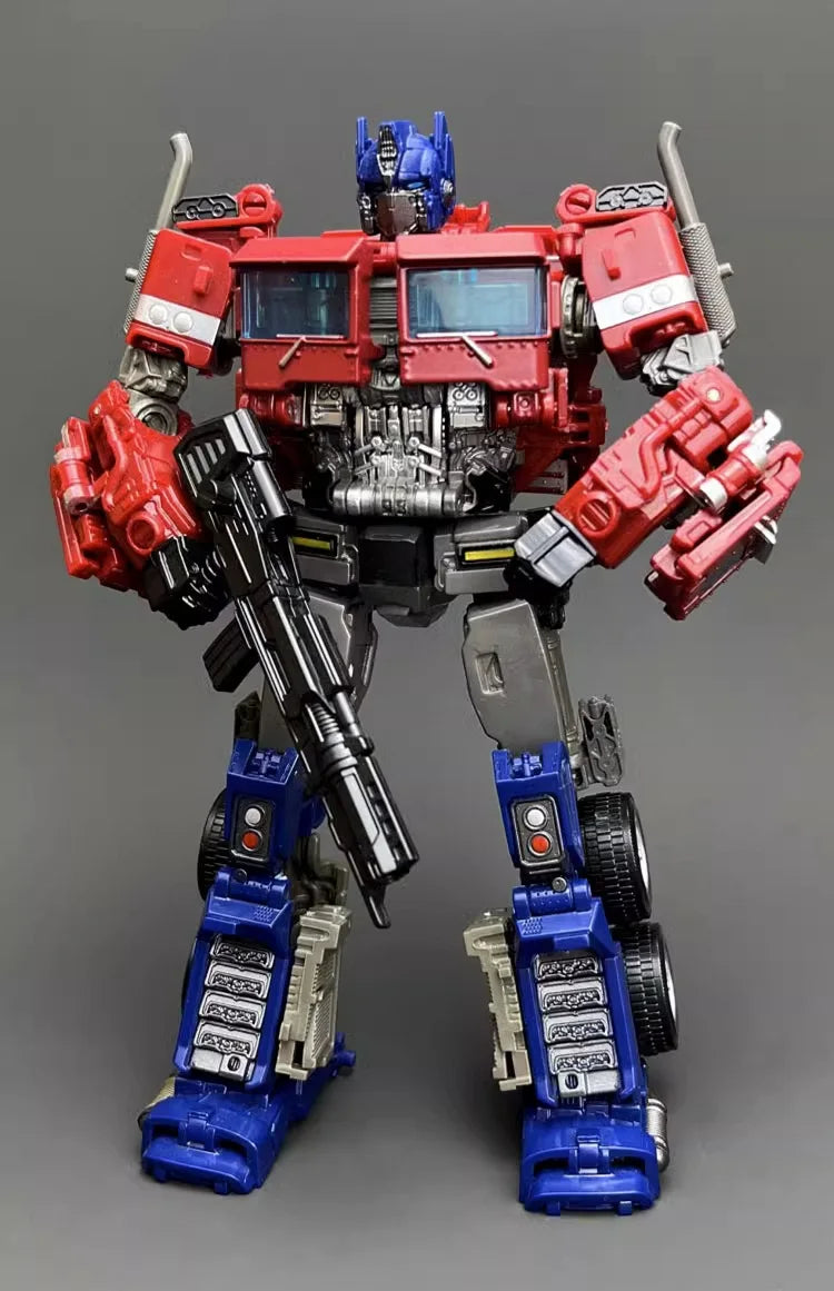 Transformation Toys Robot Car Alloy Plastic YS04A Optimu Prim Action Figure Anime Movie Series Children Birthday Gift