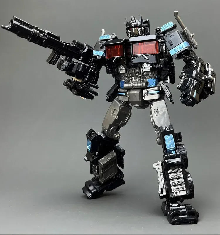 Transformation Toys Robot Car Alloy Plastic YS04A Optimu Prim Action Figure Anime Movie Series Children Birthday Gift