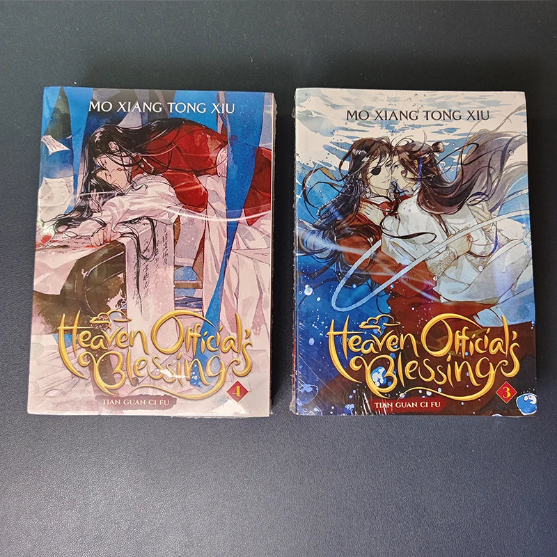 Vol.1-8 Tian Guan Ci Fu manga books in English Novel heaven official's blessings book Comic Book 1/2/4 book optionall
