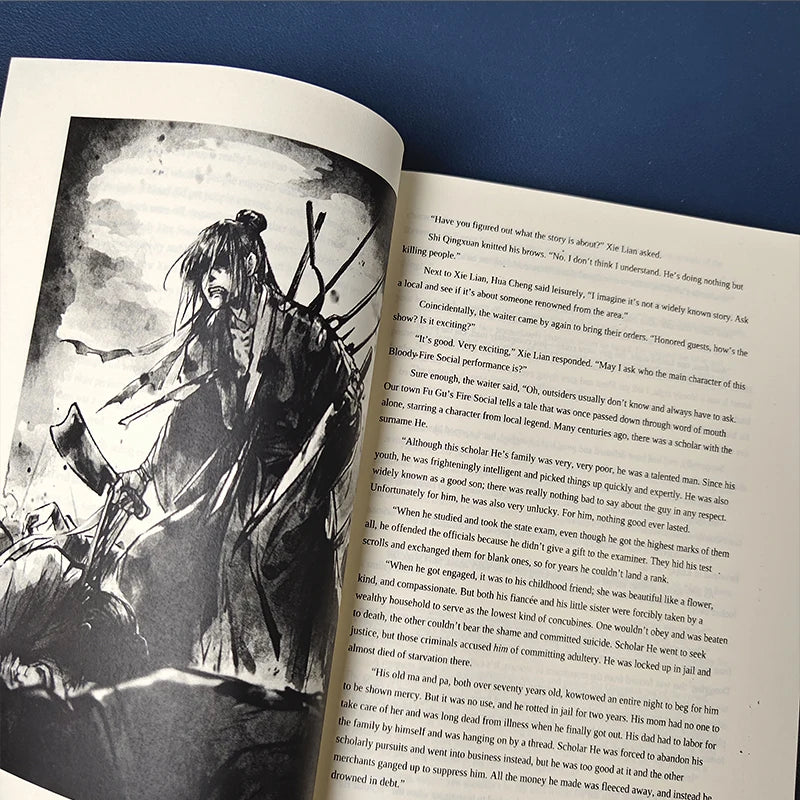 Vol.1-8 Tian Guan Ci Fu manga books in English Novel heaven official's blessings book Comic Book 1/2/4 book optionall