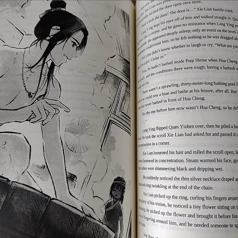 Vol.1-8 Tian Guan Ci Fu manga books in English Novel heaven official's blessings book Comic Book 1/2/4 book optionall
