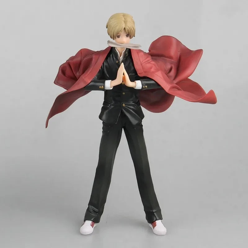 Cute Anime Natsume's Book of Friends Natsume Yuujinchou -Takashi Natsume & Madara PVC Action Figure Collectible Model Toys Doll