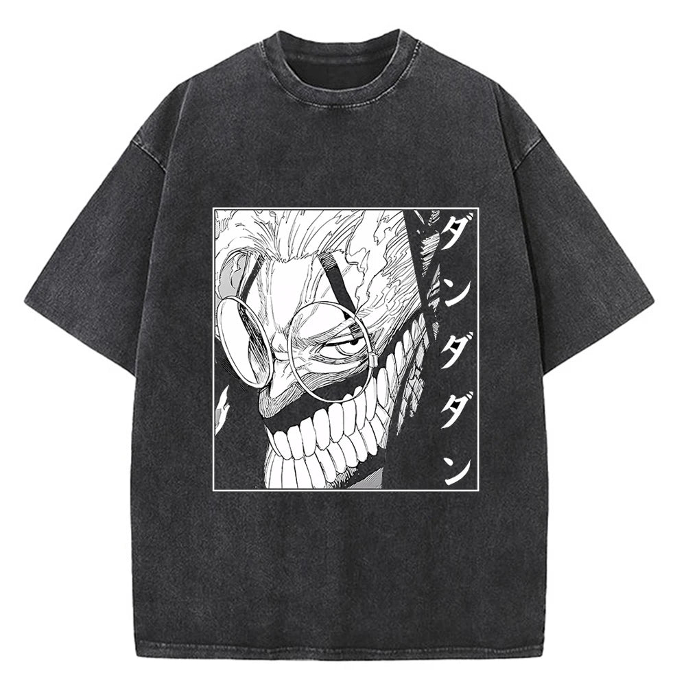 Dandadan Okarun T-shirt Men Japanese Anime T Shirt Cartoon High Quality Cotton EU Size Tshirt Aesthetic Fashion Tee Male