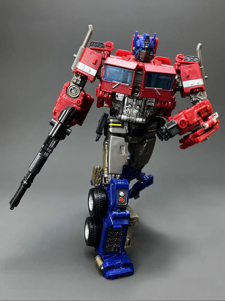 Transformation Toys Robot Car Alloy Plastic YS04A Optimu Prim Action Figure Anime Movie Series Children Birthday Gift