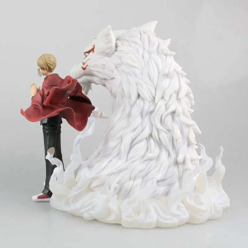 Cute Anime Natsume's Book of Friends Natsume Yuujinchou -Takashi Natsume & Madara PVC Action Figure Collectible Model Toys Doll