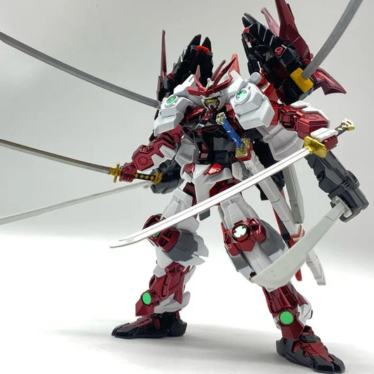 Sengoku Astray Red Frame Action Figure Hg 1/144 Assembly Model Joint Mobility Collectible Toys Ornament Doll Child Birthday Gift