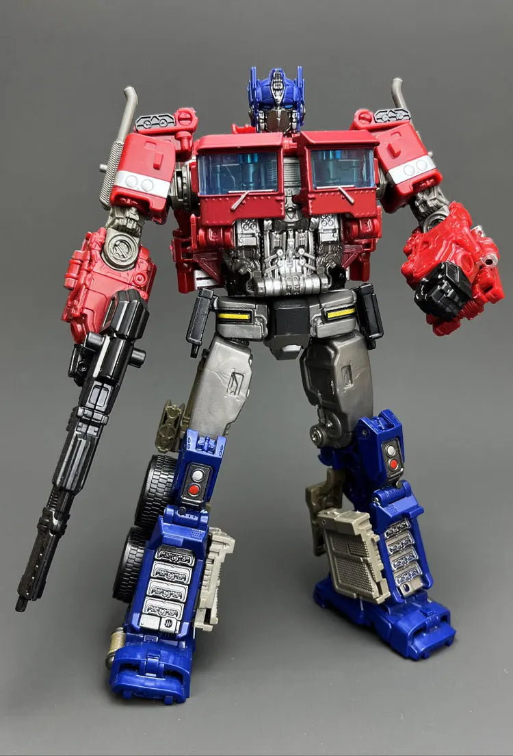 Transformation Toys Robot Car Alloy Plastic YS04A Optimu Prim Action Figure Anime Movie Series Children Birthday Gift