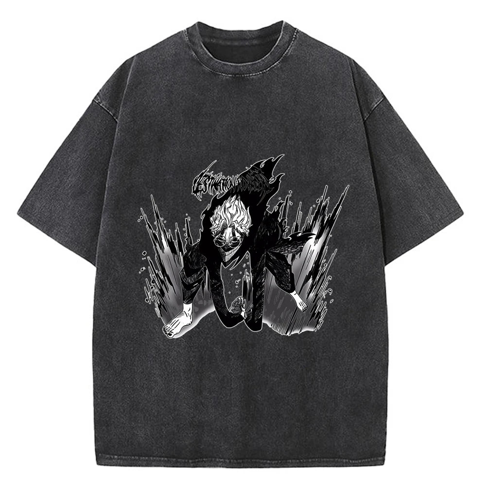 Dandadan Okarun T-shirt Men Japanese Anime T Shirt Cartoon High Quality Cotton EU Size Tshirt Aesthetic Fashion Tee Male