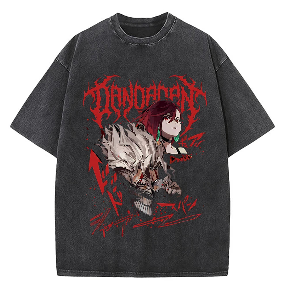 Dandadan Okarun T-shirt Men Japanese Anime T Shirt Cartoon High Quality Cotton EU Size Tshirt Aesthetic Fashion Tee Male