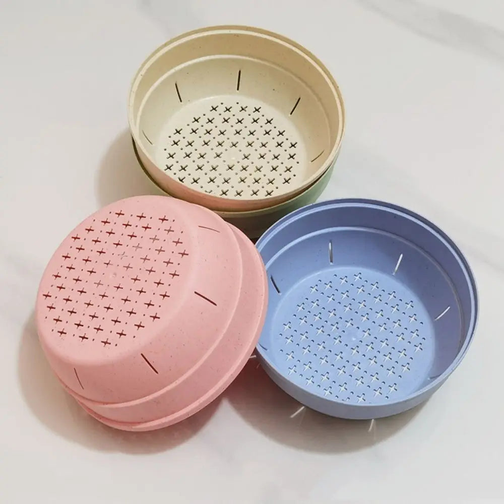 Durable Large Capacity Microwave Ramen Bowl with Lid with Strainer Student Tableware With Handle Noodles Bowl